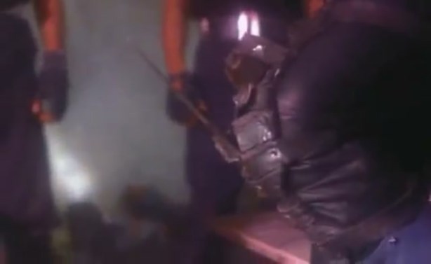 No kicking in family jewels thats what girls do