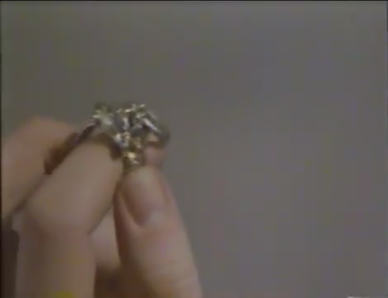 This ring has to be thrown into flaming garbage can